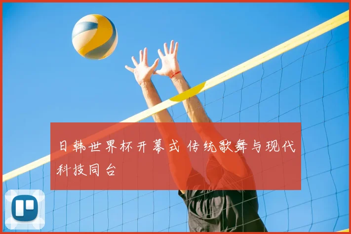 日韩世界杯开幕式 传统歌舞与现代科技同台